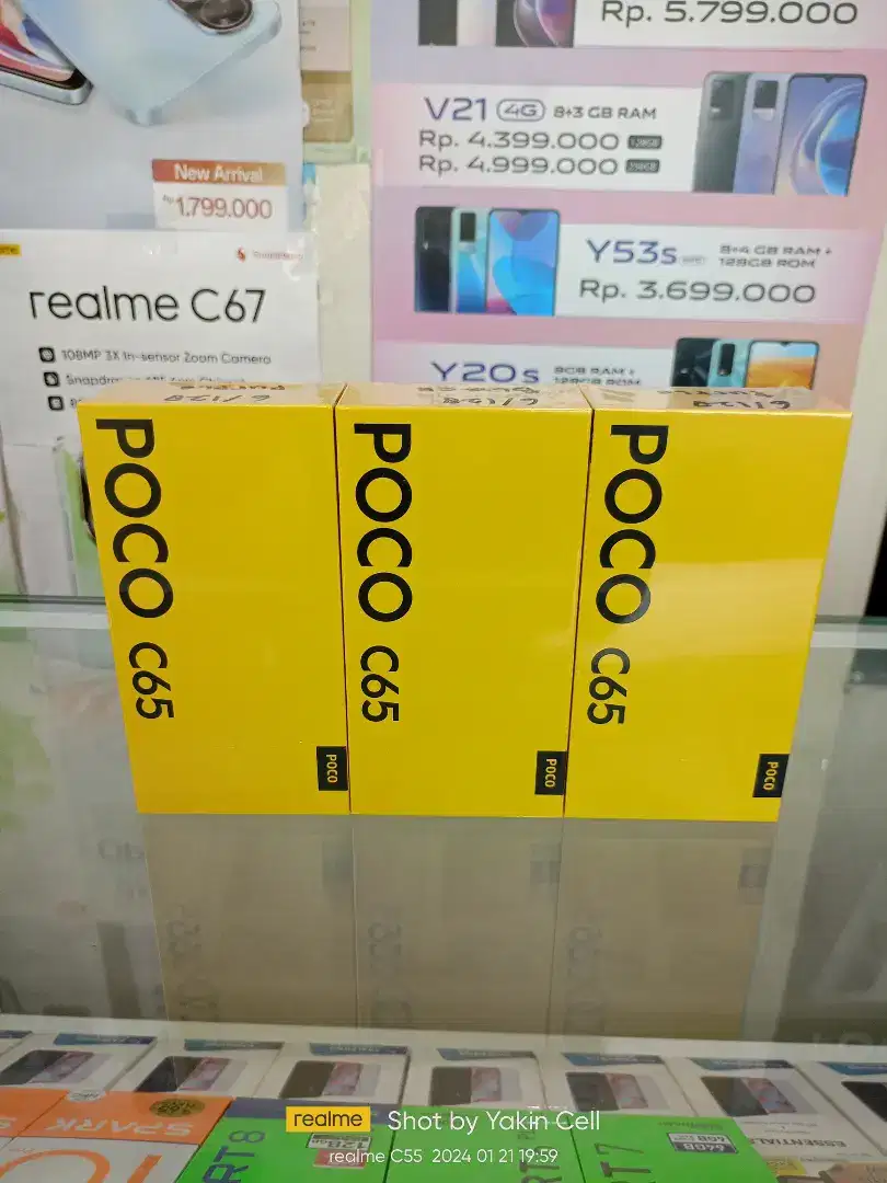Xiaomi Poco C65 NFC 8/256  GB Camera 50 MP Helio G85 Garansi Resmi
