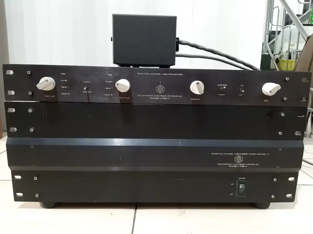 Preamp Power Counterpoint SA 3.1 + SA 20 USA Original