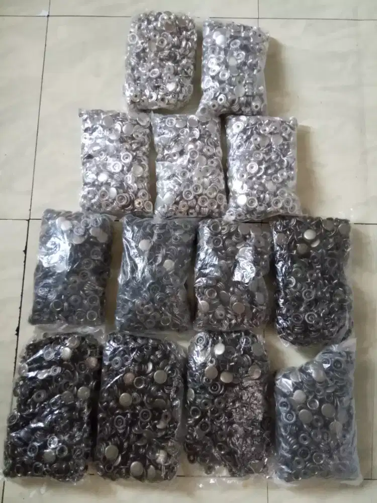 Jual Borongan Kancing Jaket (cetet) bahan nickel