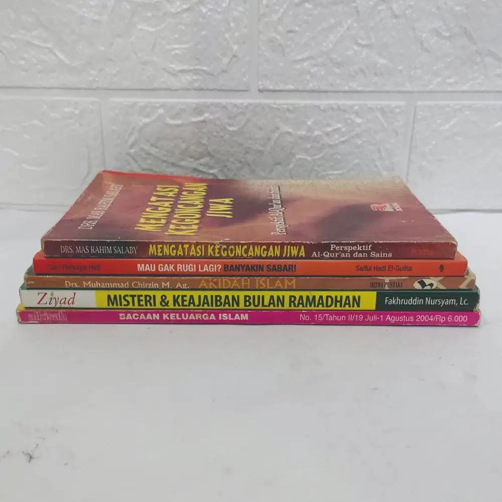 Buku Religi & Motivasi Bekas – Murah, Bagus, Siap Dibaca Lagi!