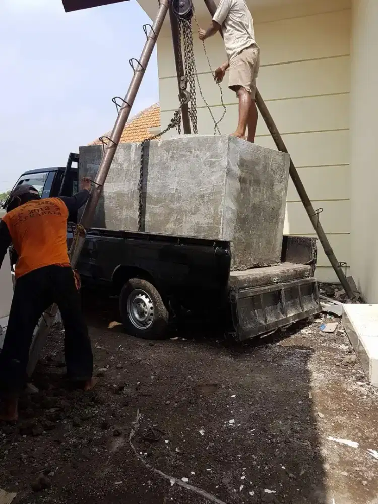 Tandon air bak beton cor