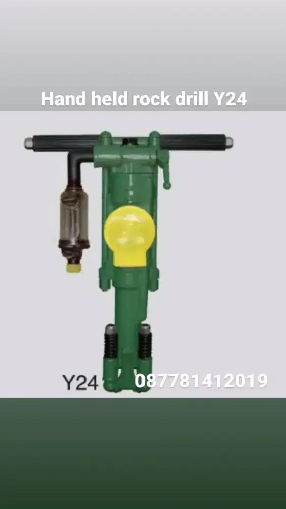 Mesin bor tambang batu Y24 (tanpa penopang kaki) hand held rock drill