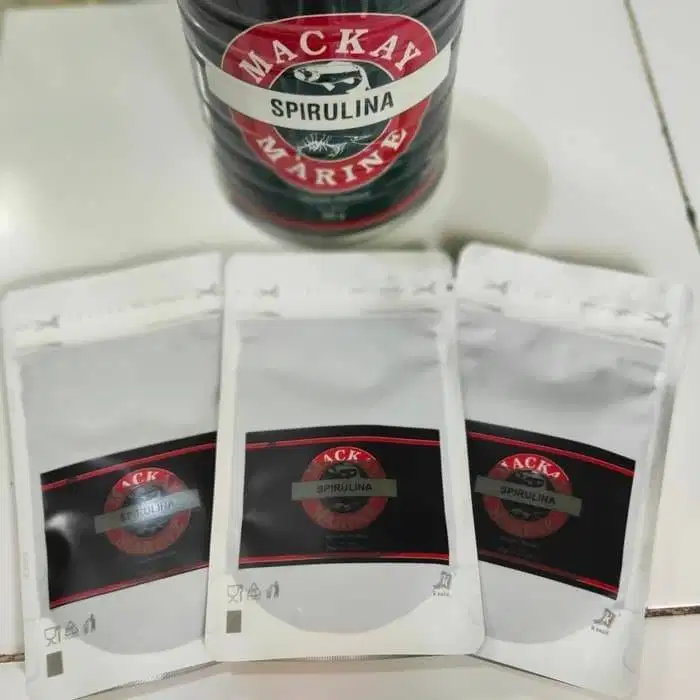 MACKAY MARINE SPIRULINA original kemasan repack 25gr