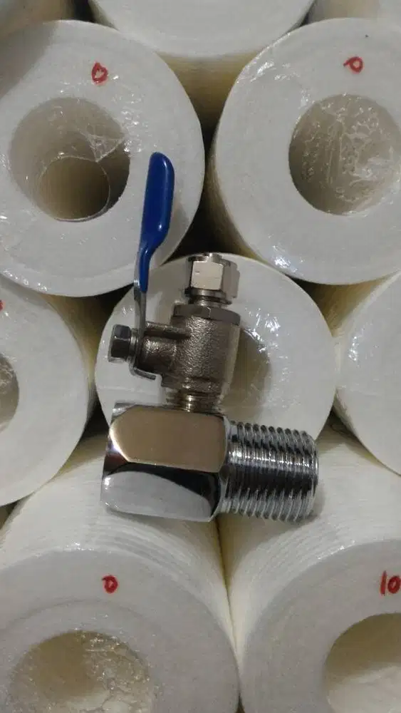 konektor keran drat pipa 1/2 inch untuk selang RO 1/4 inch