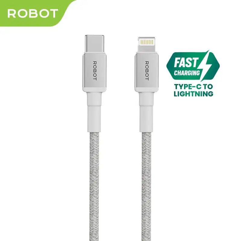 KABEL DATA ROBOT RSCL120 TYPE C TO LIGHTNING 120CM 20W