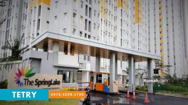 Dijual Apt Studio, Lantai 6, The Springlake Summarecon Bekasi