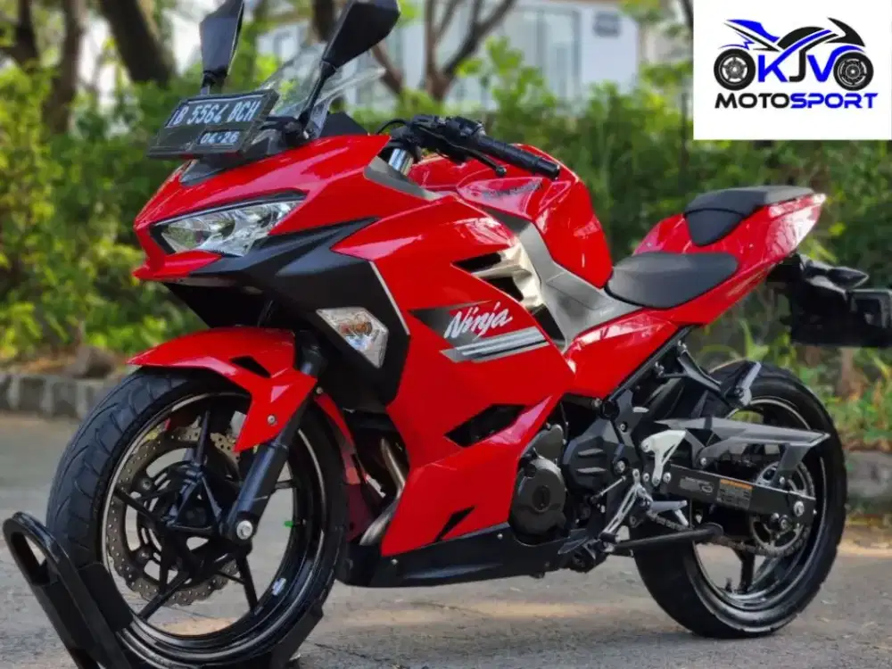 Kawasaki New Ninja Std Merah Low Km Pajak Panjang Super Mulus