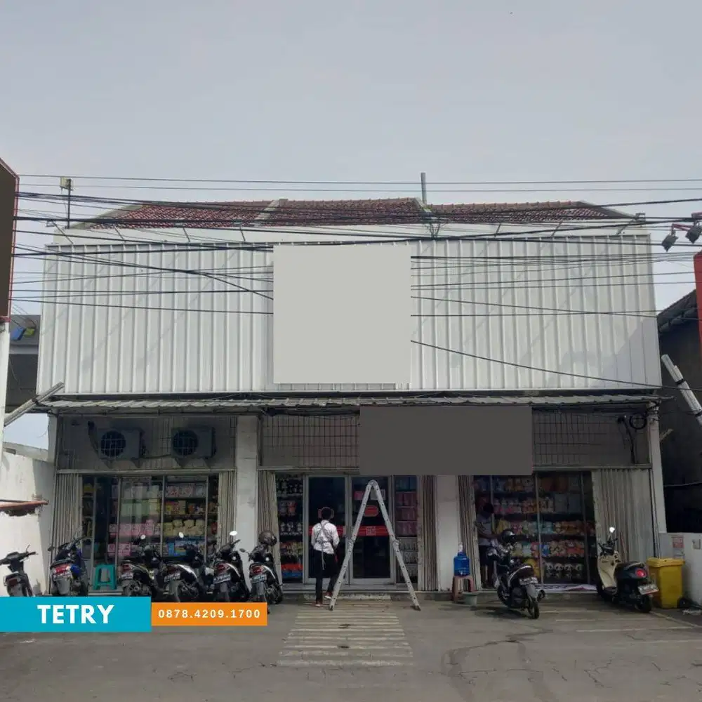 Jl Raya Agus Salim. Ruko 2 lt lebar 12.