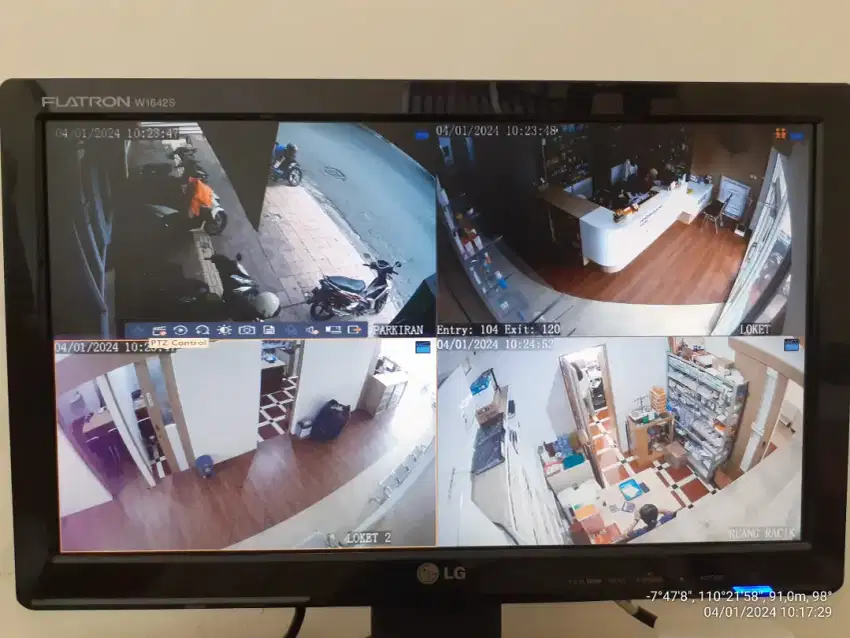 Promo paket cctv 4 kamera hanya 2 jutaan sdh terpasang