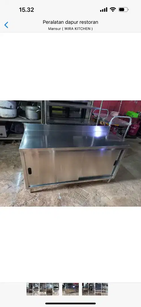 Jual beli peralatan bekas dapur restoran