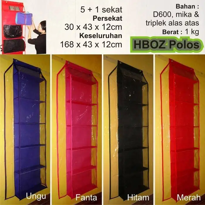 HBO (Hanging Bag Organizer) Zipper