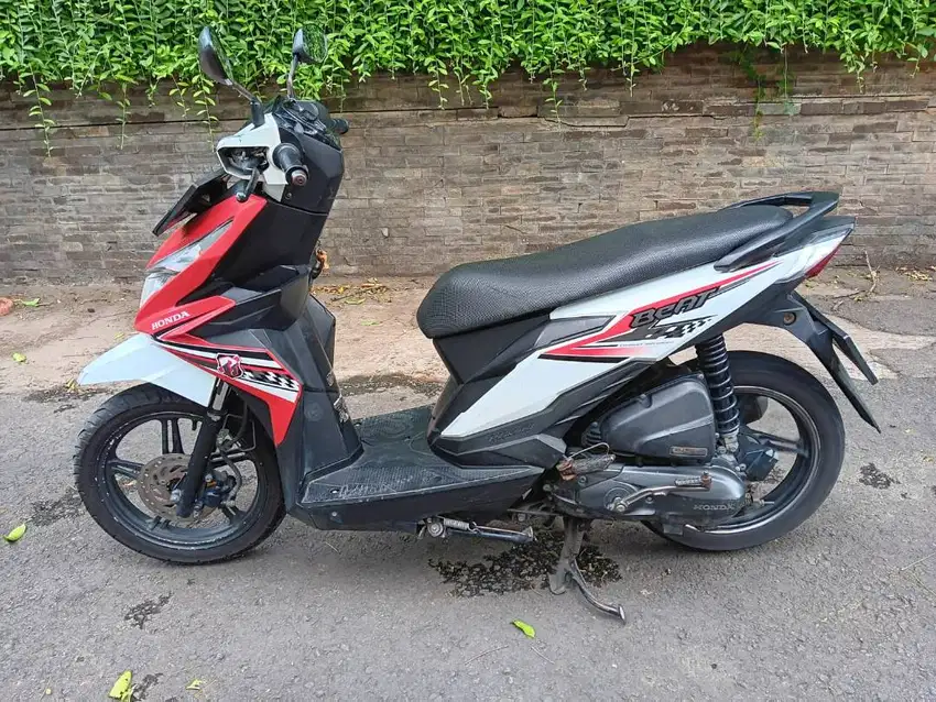 Honda Beat 2018 CBS Merah Putih Tangan Pertama
