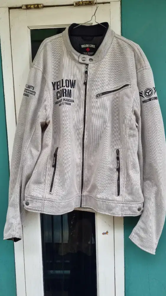 Jaket Motor Yellow Corn YB-2121 ( 2022 Series ) - Warna Ivory