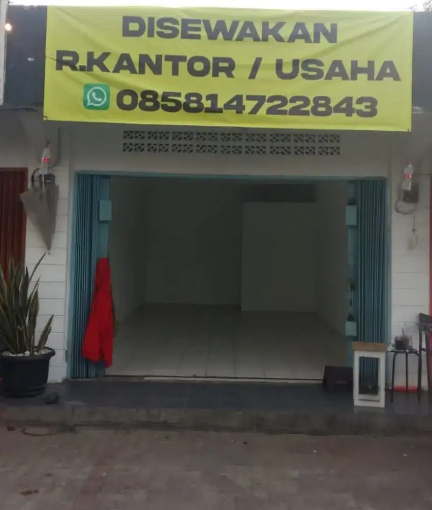 DISEWAKAN RUKO MURAH DI CILEDUG PINGGIR JALAN RAYA