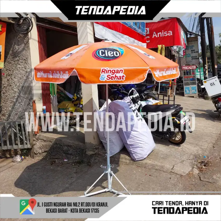Payung parasol custom branding