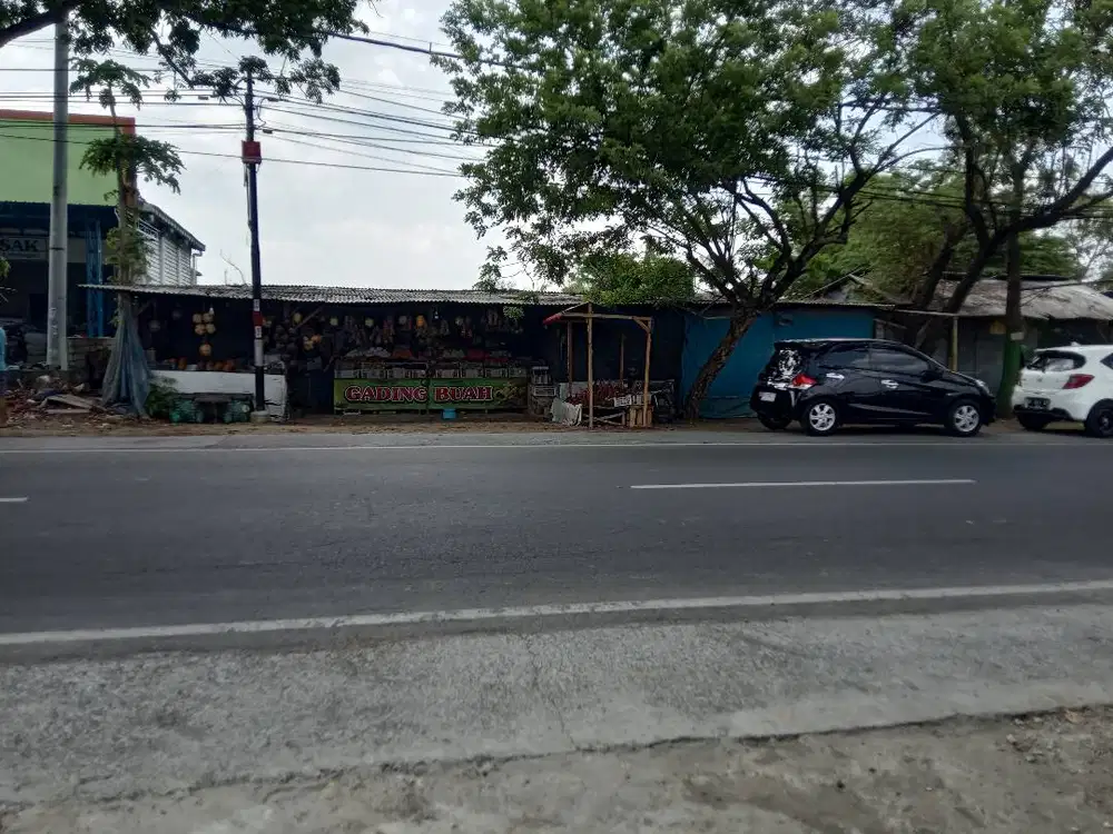 Disewakan Tanah Nol Jalan Raya Tikung - Lamongan (Depan SPBU Tikung)