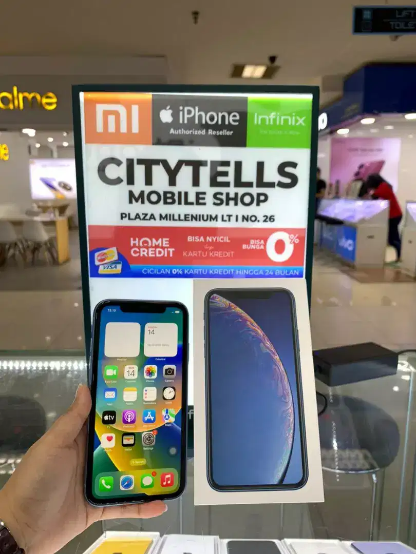 iPhone XR 64GB Blue Second Mulus Perfect