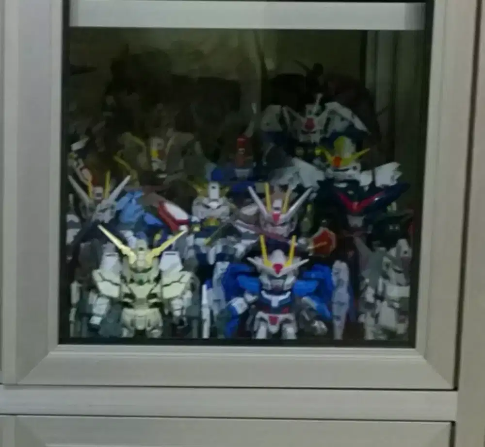 Marvel mainan bandai gundam chibi