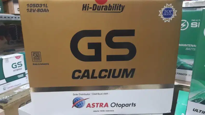AKI GS ASTRA CALCIUM 105D31L PAJERO SPORT DAKAR DIESEL
