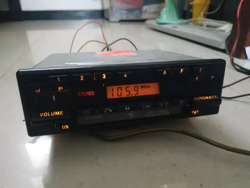 Blaupunkt becker roadstar alpine radio tape jadul