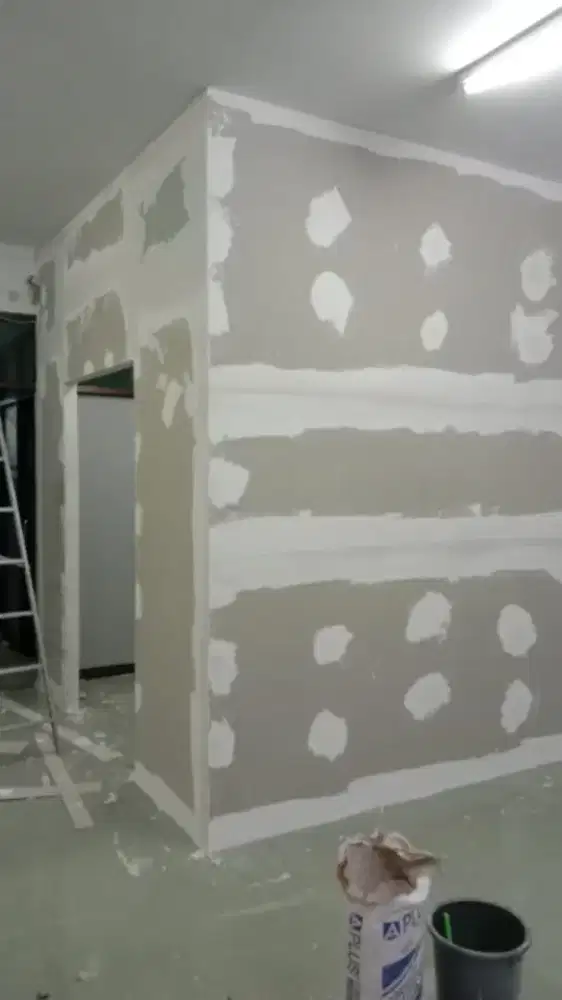 Partisi Sekat Gypsum/Grc Dan Plafon Pvc