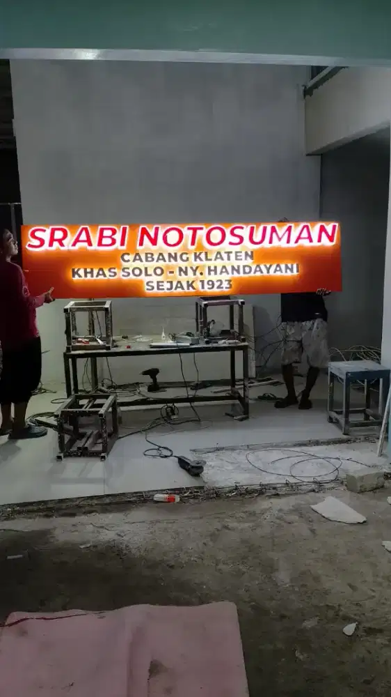 Huruf Timbul Stainless Klaten