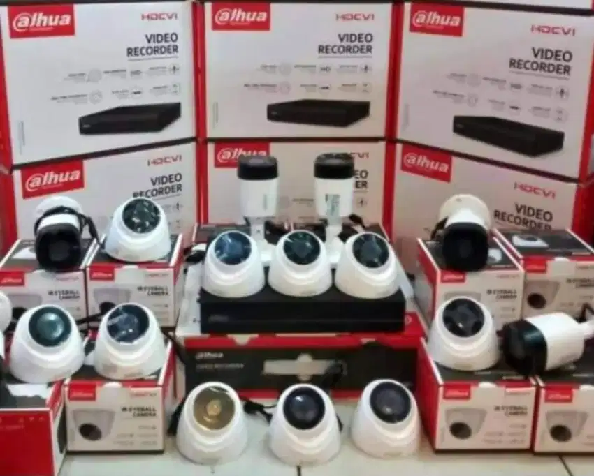 Paketan camera cctv 2mp 5mp murah gratis biaya pemasangan