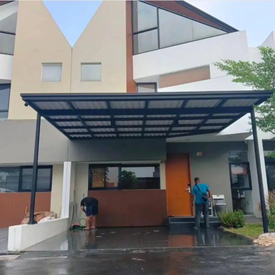 Kanopi garasi atap alderon top terbaru