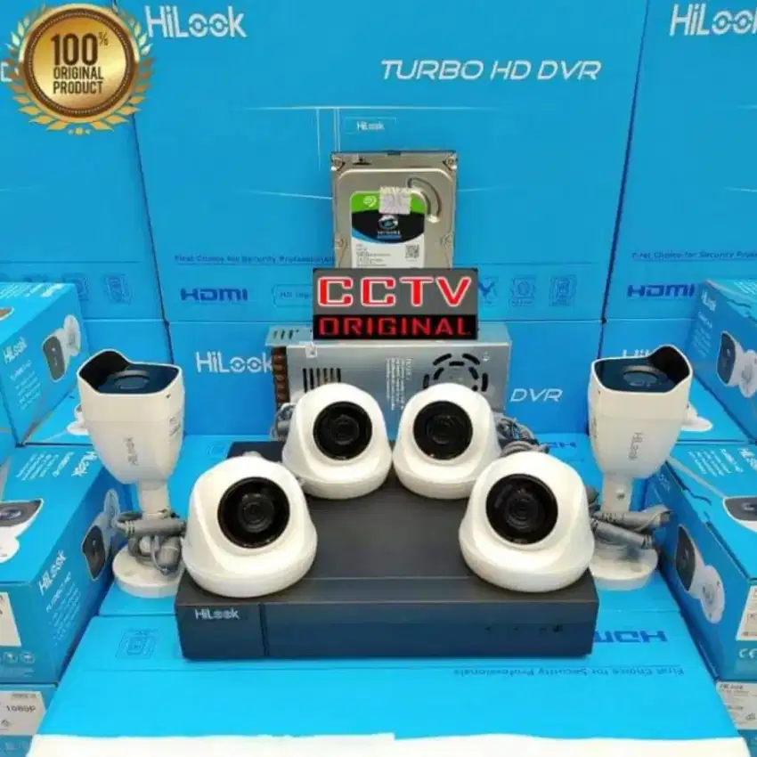 Jual paketan cctv hilook dahua hikvision dll free intelasi