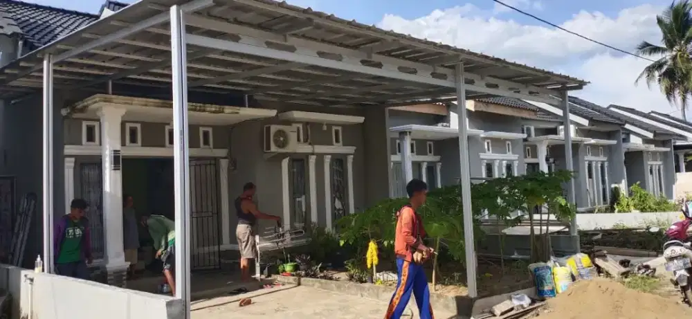 Atap Kanopi Teras Baja Ringan Murah