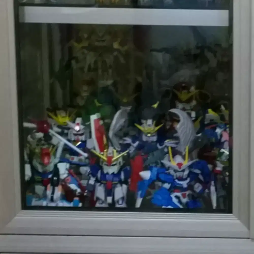 mainan bandai sd chibby gundam