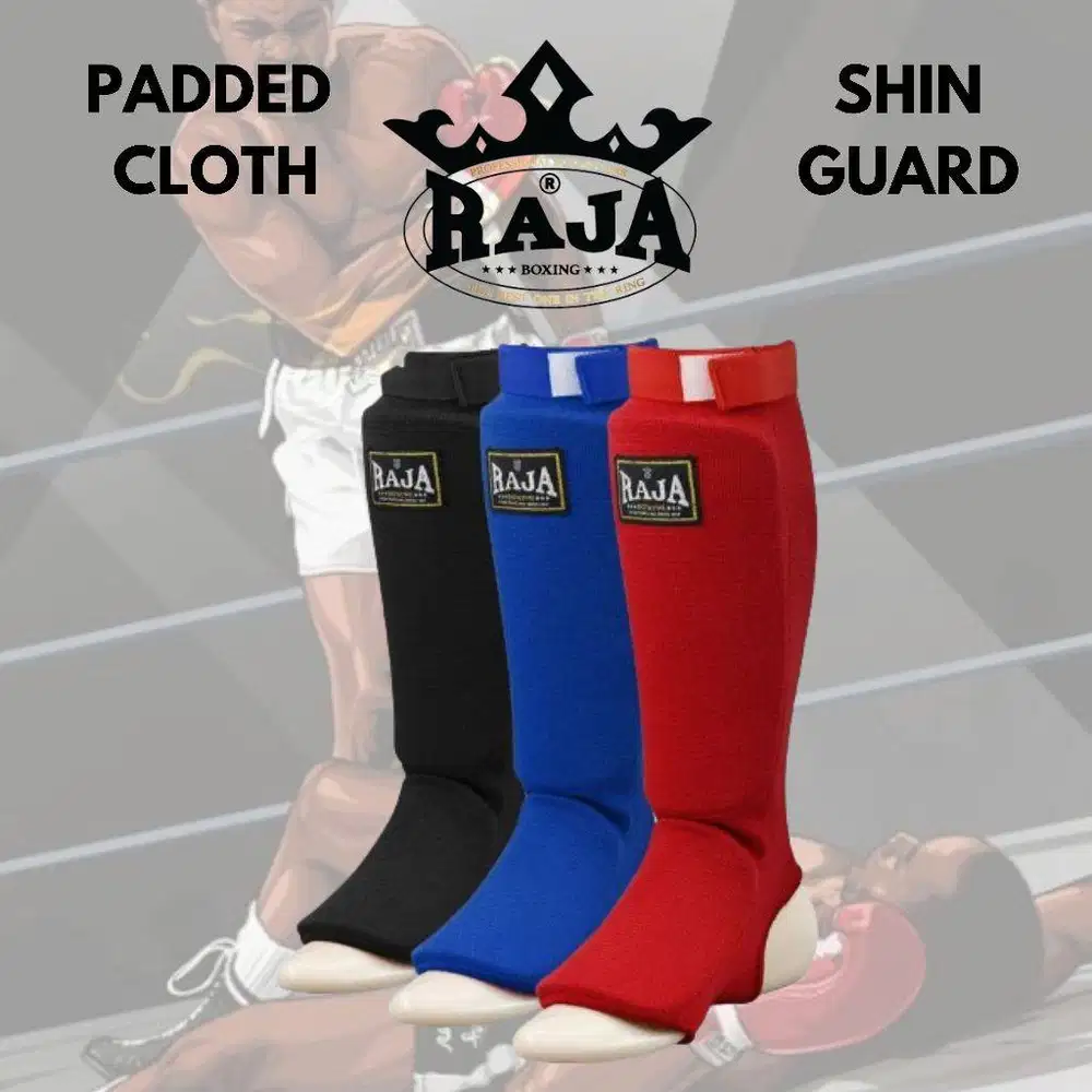 Shin Guard Kickboxing Muay thai RAJA Pelindung Kaki Muaythai Thailand