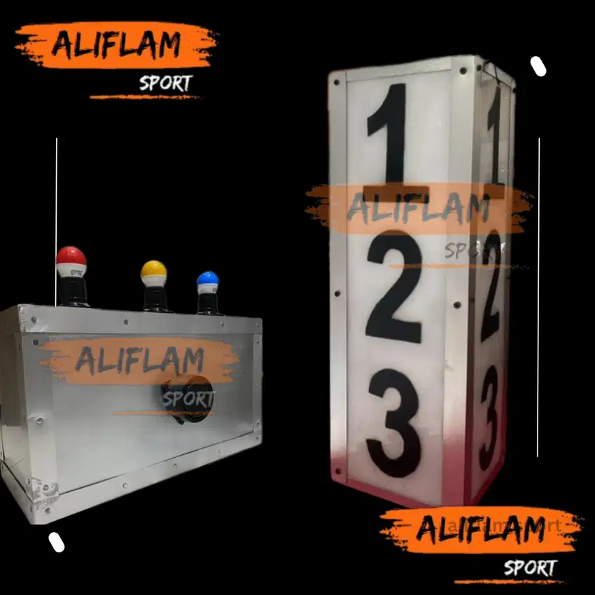 Lampu Pertandingan Pencak Silat | 1 PAKET Lampu Babak Silat + Ketua