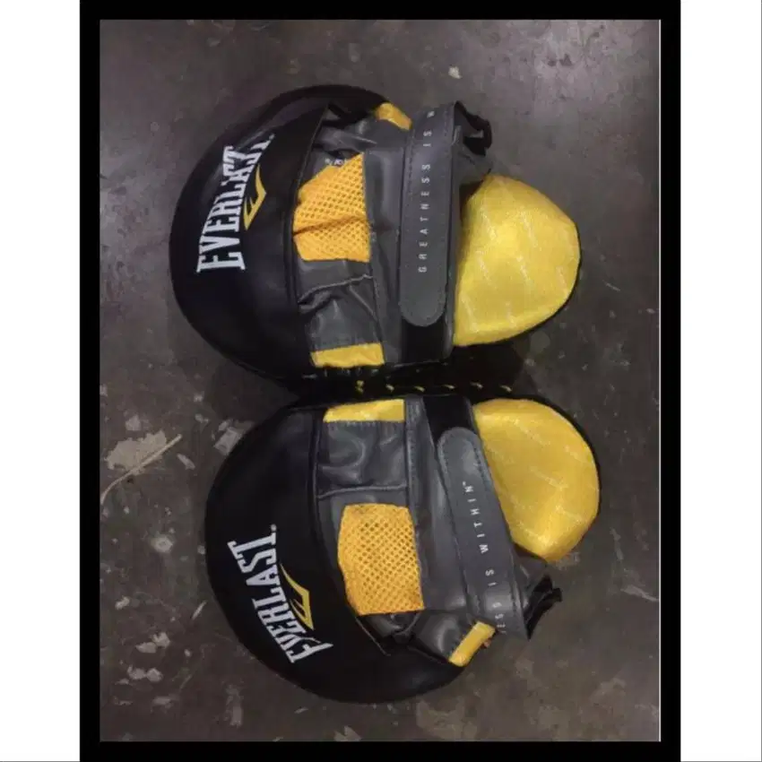 Punching Pad Boxing Everlast SEPASANG Mitt Pad Target Muaythai Tinju