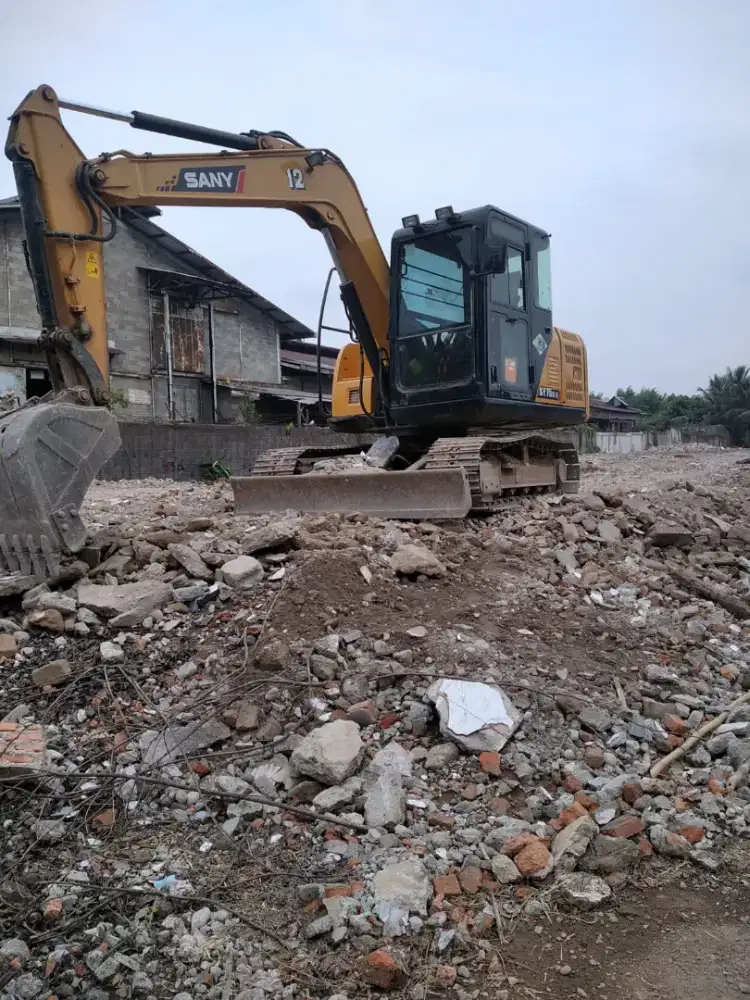 Breaker excavator becko pc50 75 vibro dozer wales crane dumptruck