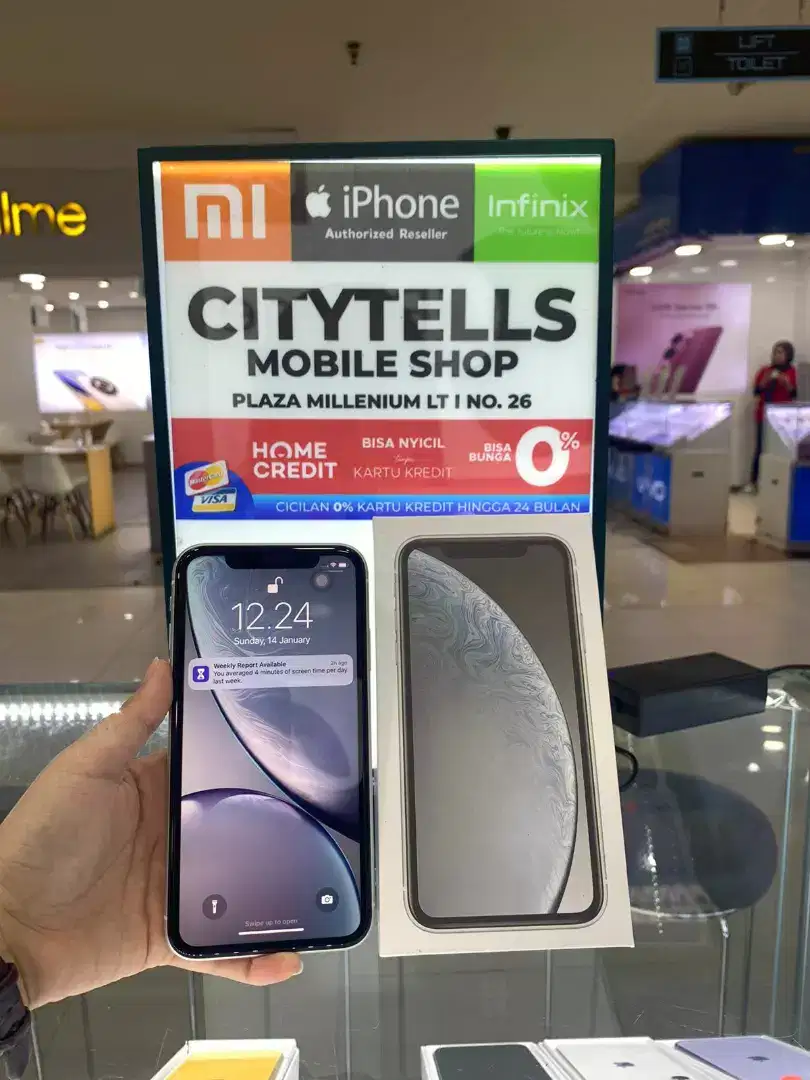 iPhone XR 128GB White Edition Second Perfect