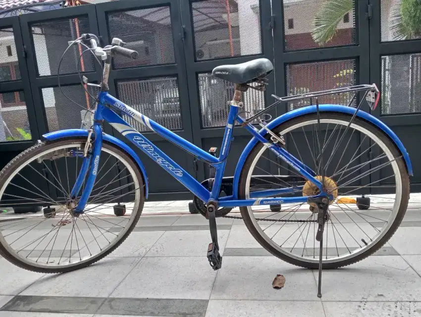Sepeda Wim Cycle, Shimano 6 speed. Body kokoh. Siap pakai