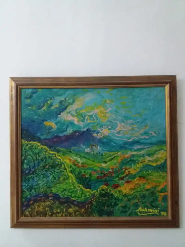 Lukisan Karya Rukmini Affandi