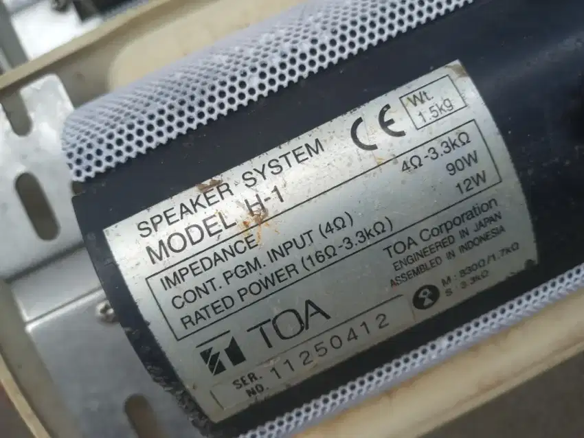 Speaker TOA H1 ex