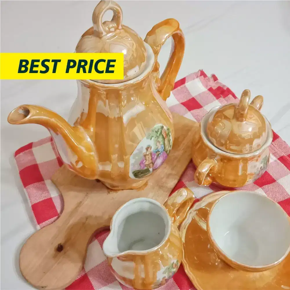 Yamasen Gold Teapot Set
