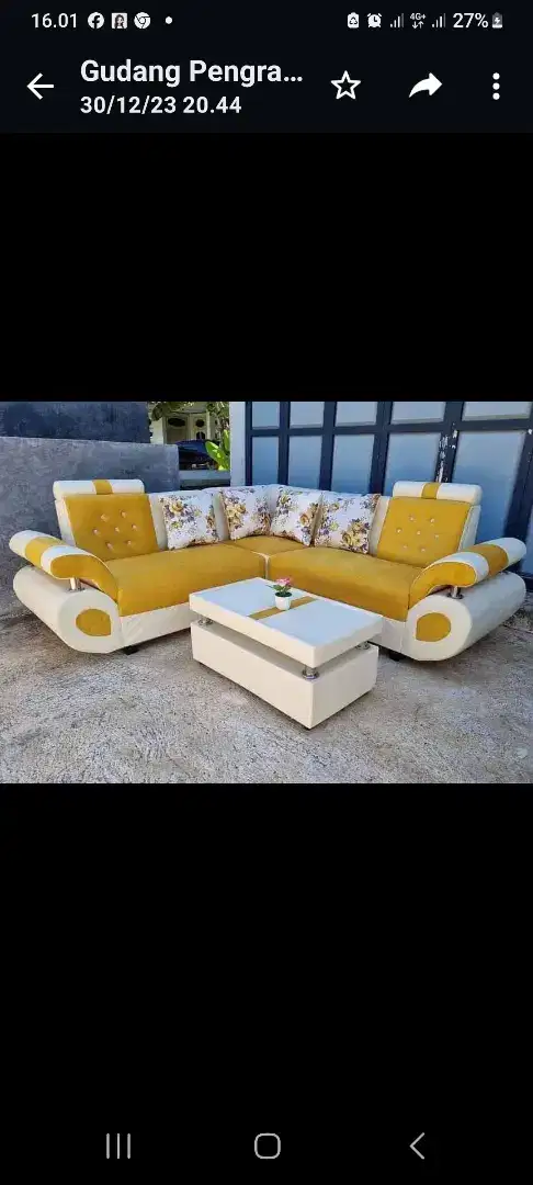 Sofa beranak free ongkit