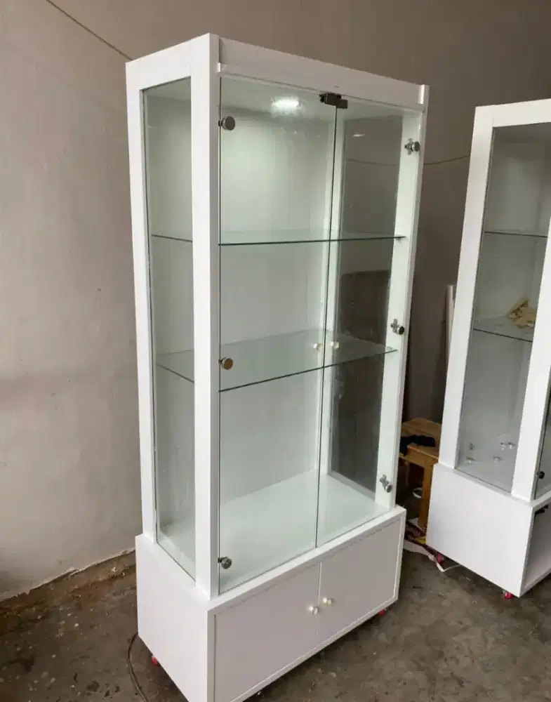 Lemari Hias Minimalis+Led | 85x40x190cm