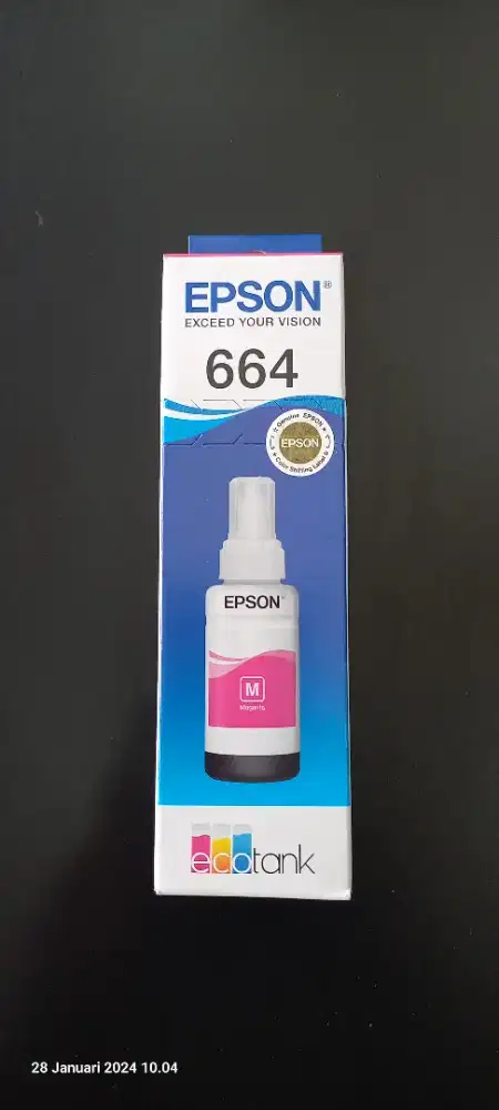 Tinta epson t6643 magenta