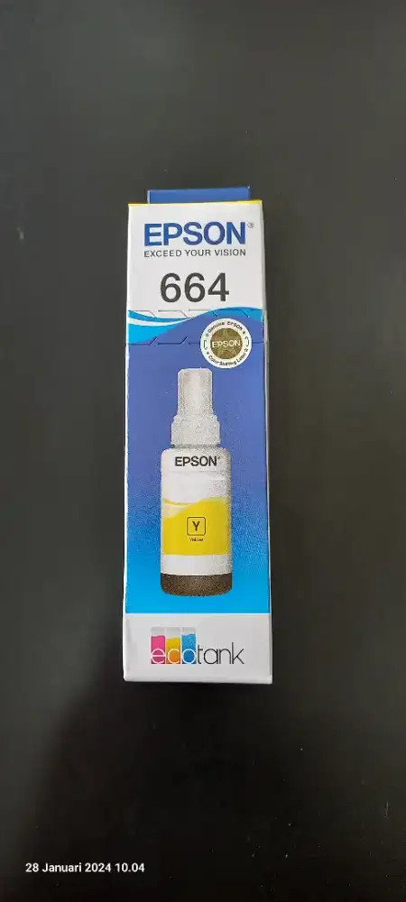 Tinta epson t6644 yellow