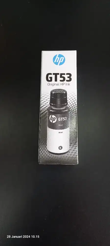 Tinta hp gt53 black