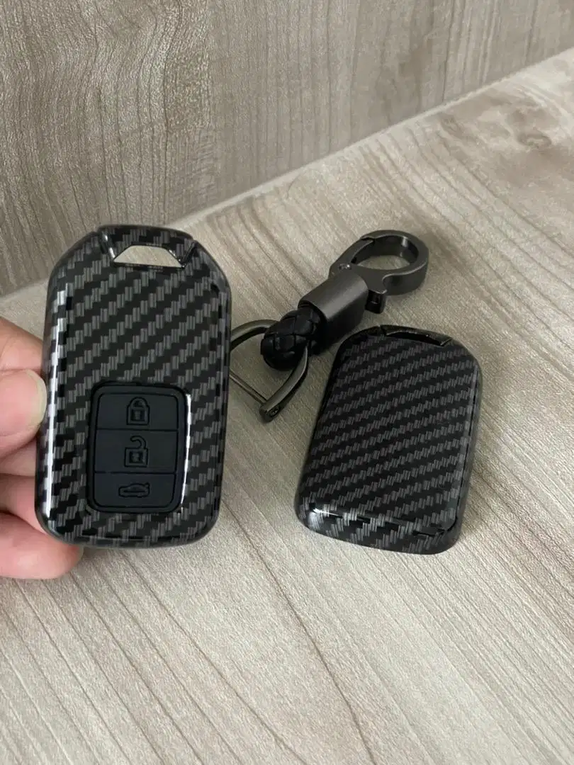 Casing Kunci Mobil Carbon Honda Crv Turbo / Wrv / Brv