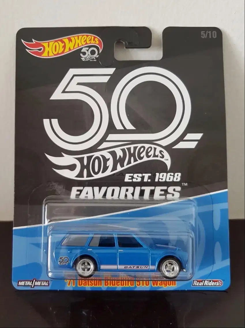 Hot Wheels Datsun Bluebird Wagon 510 Favorites Series