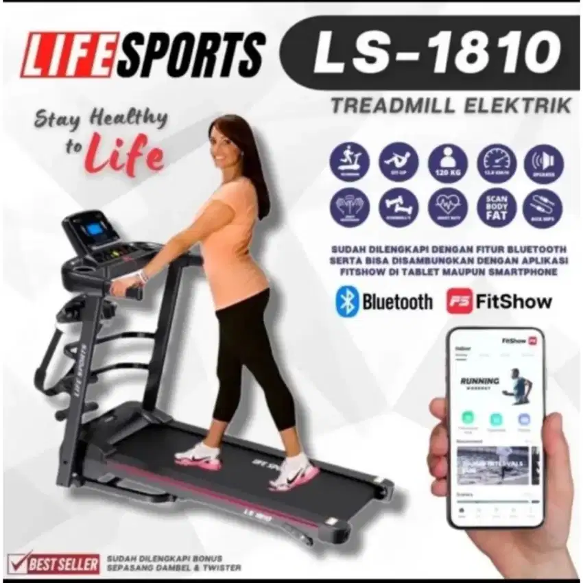 Treadmill elektrik LS-1810