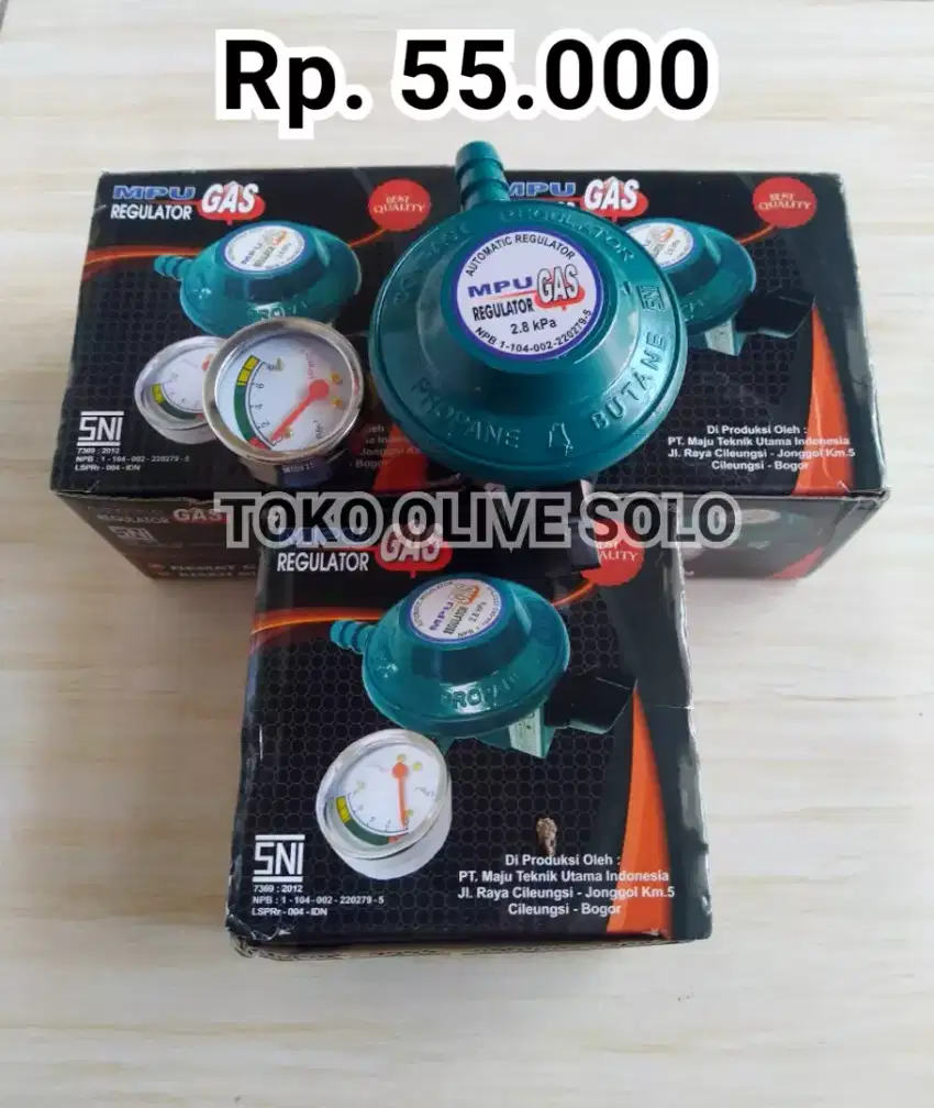 Regulator Kompor Gas (Minat Bisa Langsung Ke Lokasi Tidak Bisa Cod)