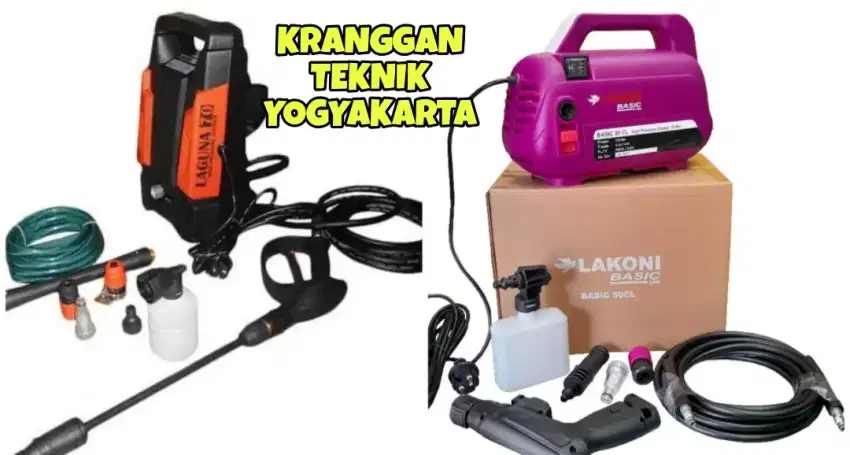 (KRANGGAN TEKNIK)jet cleaner listrik Lakoni steam cuci motor mobil